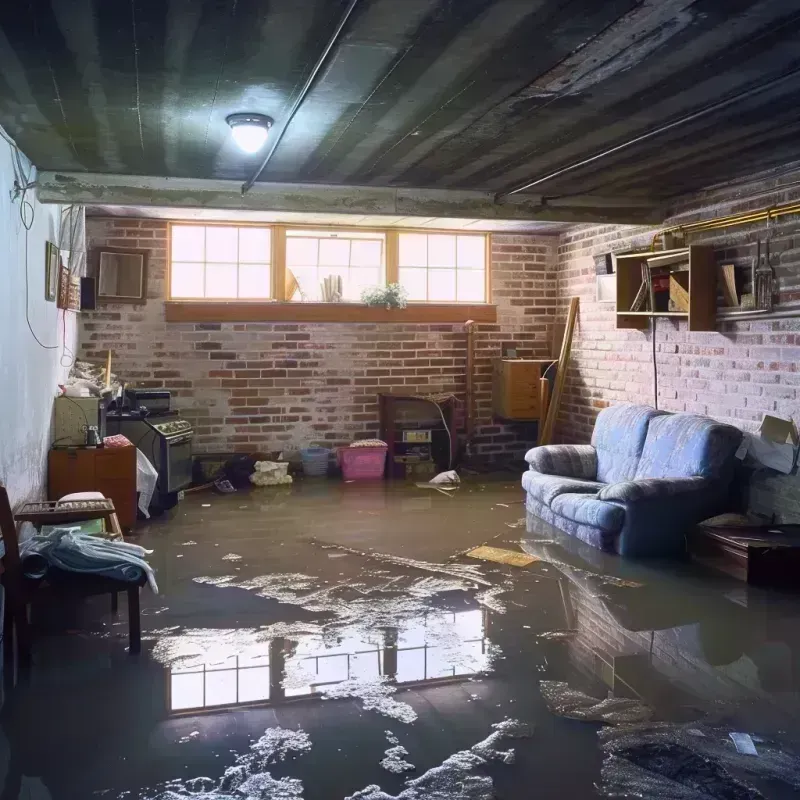 Flooded Basement Cleanup in East Hampton, CT